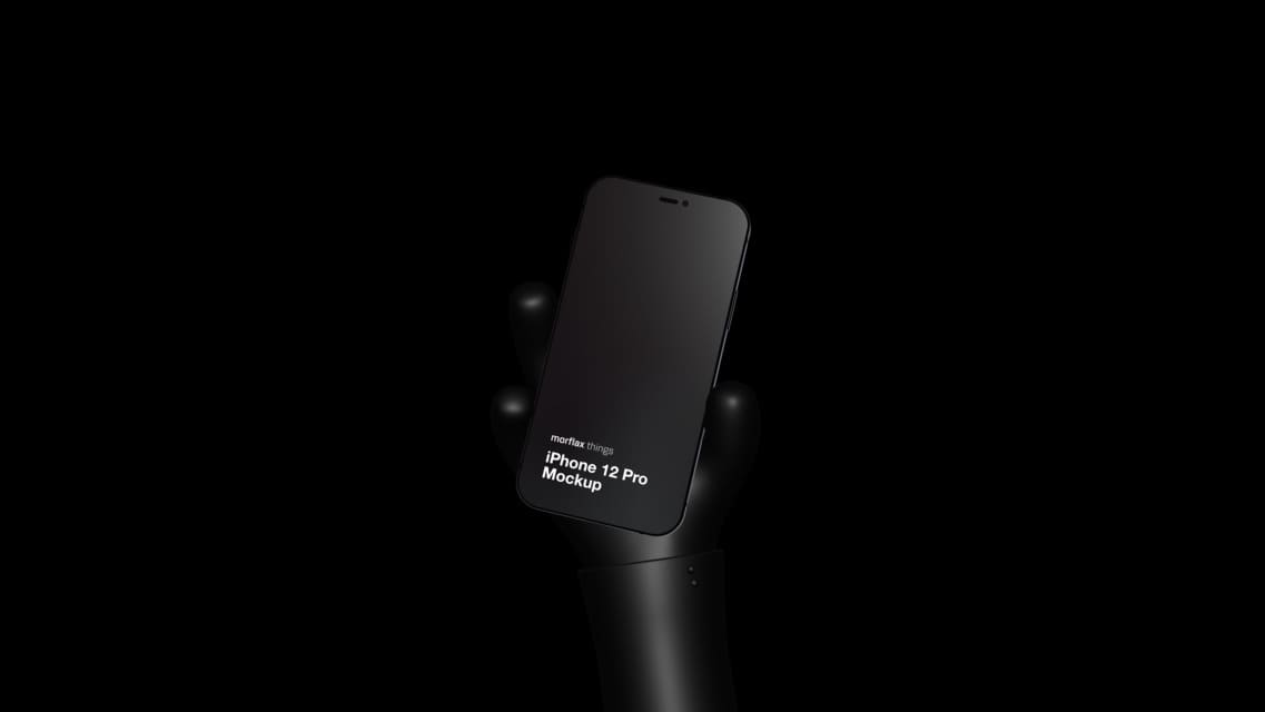 3D device mockups - phone in emoji style