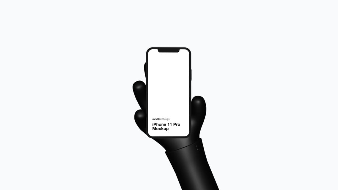 3D device mockups - phone in emoji style