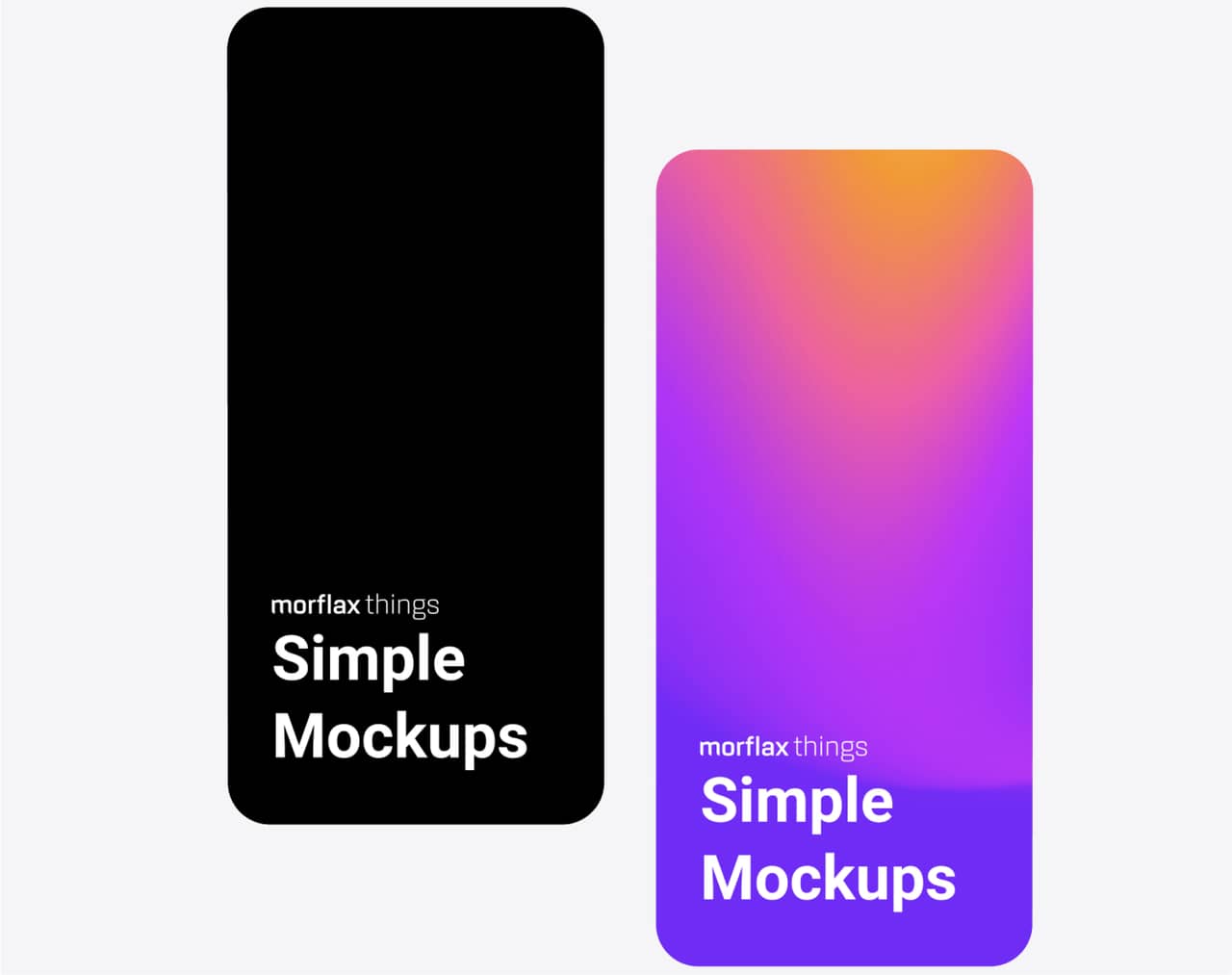 Phone 2D mockup